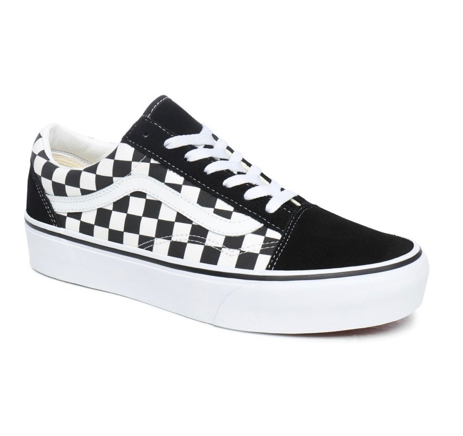 Moda Vans Checkerboard Old Skool Platform