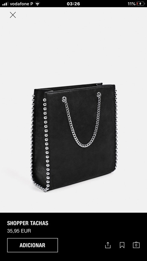 Social Shopper Tachas ZARA