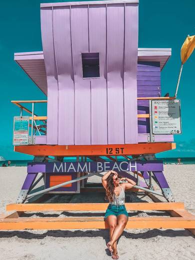 Miami Beach Ocean Rescue Lifeguard Tower