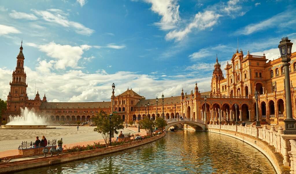 Lugares Plaza de España, Sevilha