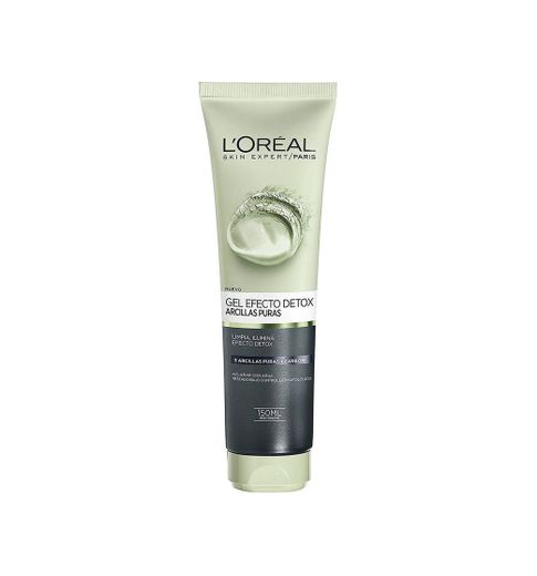 L'Oréal Paris Gel Limpiador Efecto Detox Arcillas Puras Negra