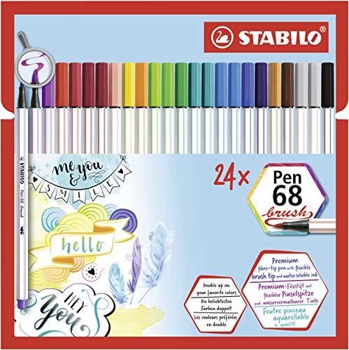 Product Rotulador premium punta de pincel STABILO Pen 68 brush