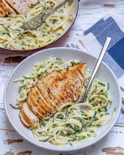Chicken with Zoodles