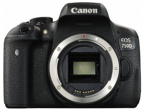 Canon EOS 750D Body - Cámara réflex digital de 24.2 Mp