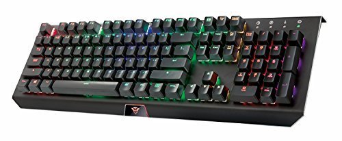 Social Trust GXT 890 Cada - Teclado mecánico Gaming con iluminación RGB LED,
