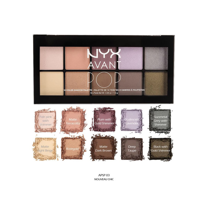 Products NYX Avant Pop! Eye Shadow Palette