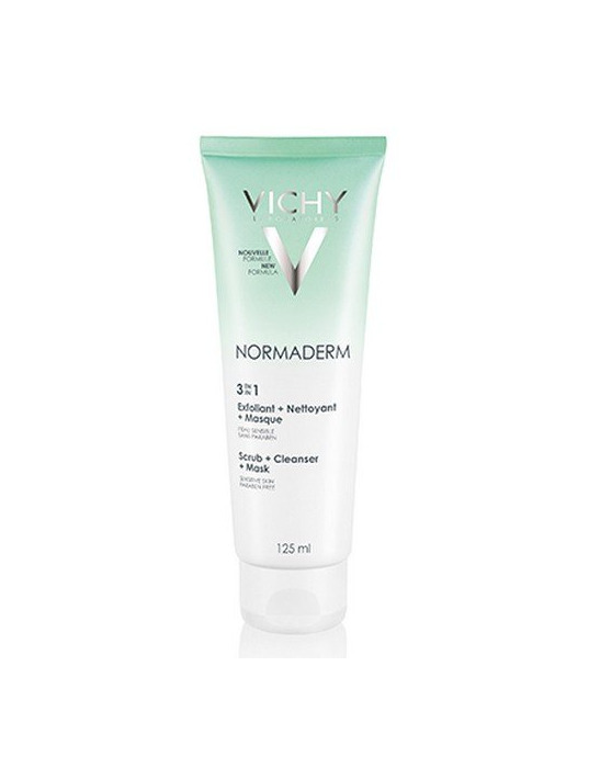 Beauty Vichy Normaderm Triple Action 3 in 1 Cleanser - exfoliantes faciales