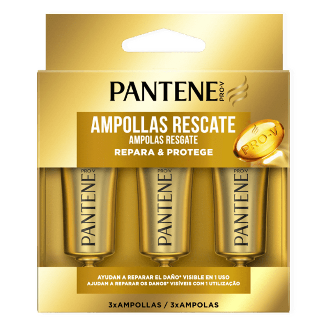 Beauty Ampollas para el cabello, de Pantene Repara & Protege