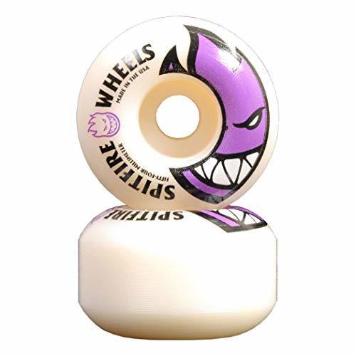 Social Spitfire Bighead Blanco/Morado 54 mm Ruedas de Skate