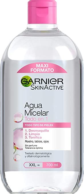 Social Garnier Skin Active Agua Micelar Clásica para Pieles Normales Todo en Uno