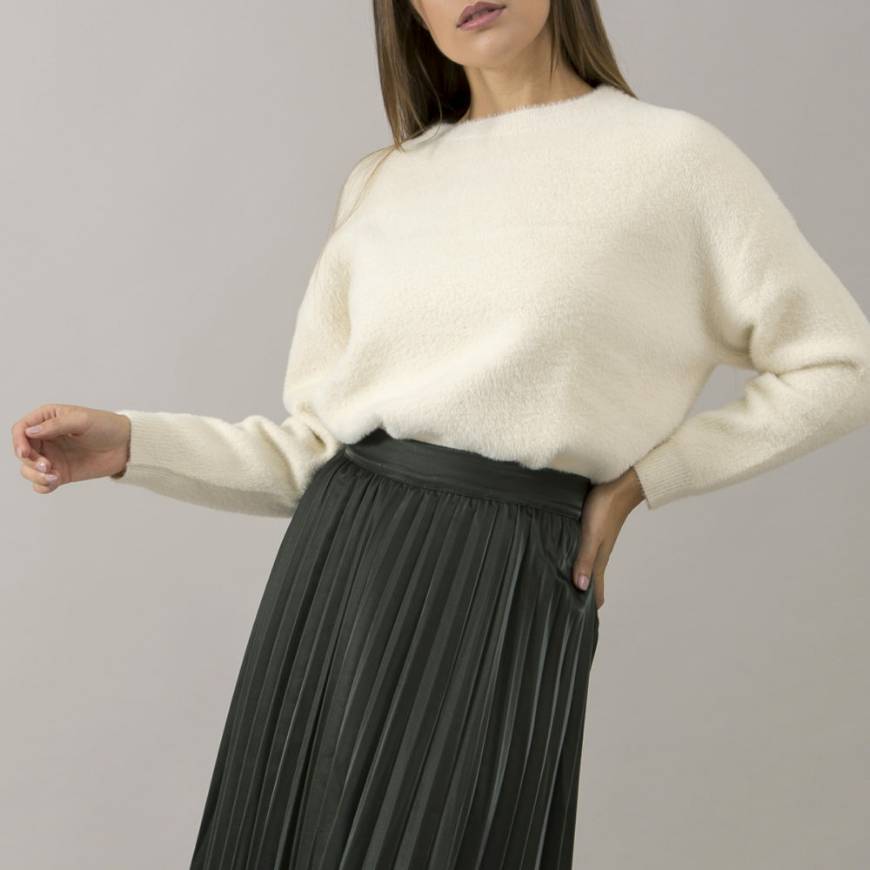 Social CAMISOLA DE MALHA COM PELO