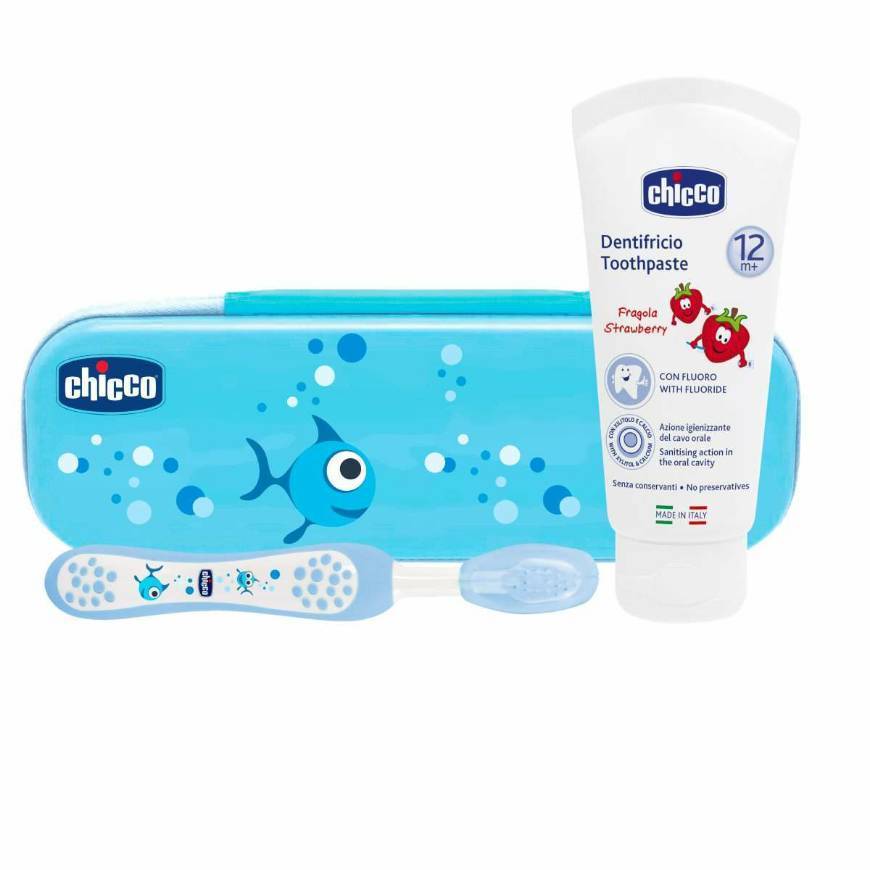 Product Conjunto de Higiene Oral Azul 12m+ Chicco