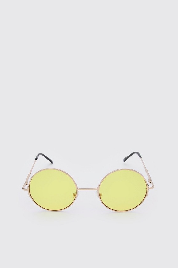 Fashion Round Coloured Lens Sunglasses | boohoo