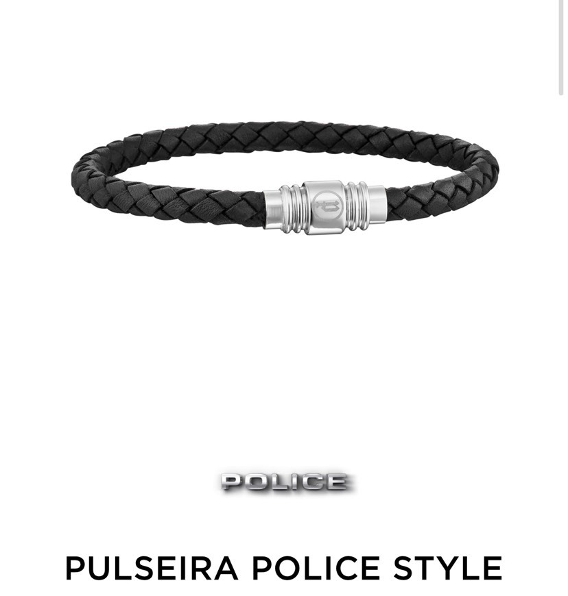 Fashion Pulseira police style