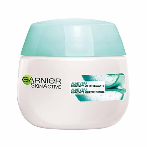Social Garnier Skin Active Crema Hidratante Refrescante con Savia de Aloe