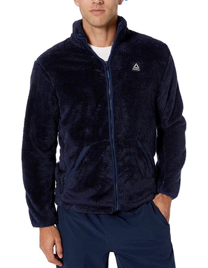 Fashion REEBOK MENS STANDARD FLEECE ACTIVE JACKET