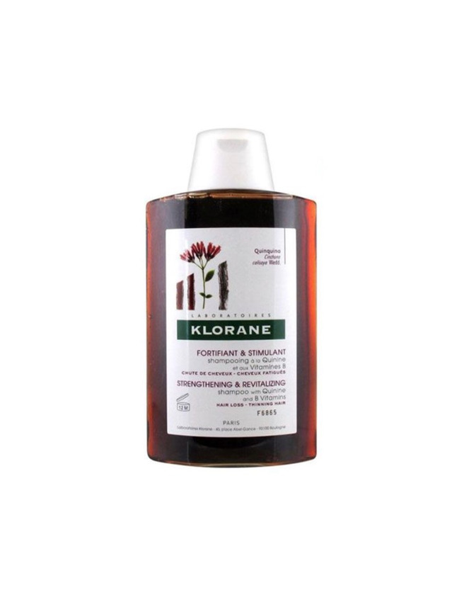 Shampoo fortificante com extrato de Quinina 