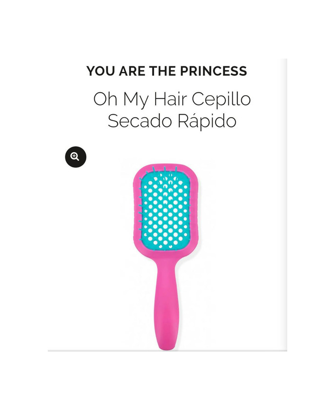 Oh My Hair Cepillo Secado Rápido You Are The Princess