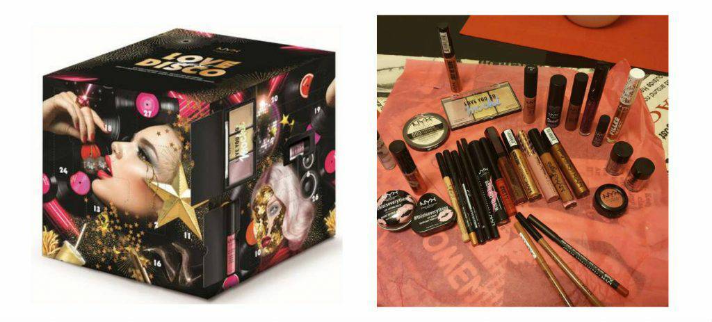 Productos Calendario adviento nyx