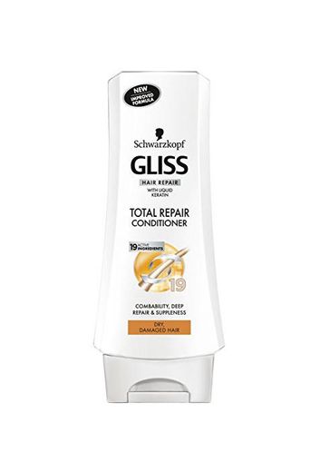 Schwarzkopf Gliss total reparación de 19 Acondicionador 200ml