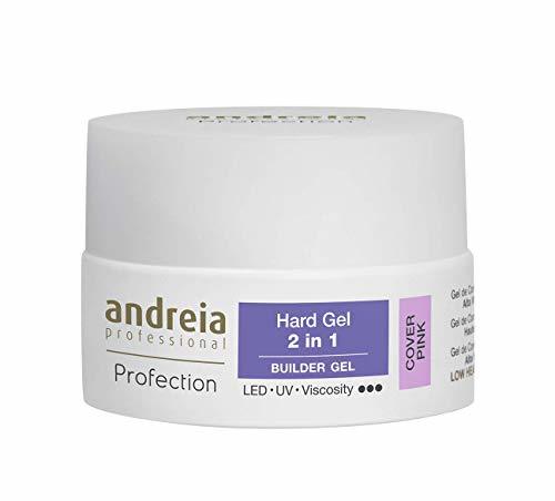 Belleza Andreia Professional Hard Gel Biphasic 2 en 1 LED y UV