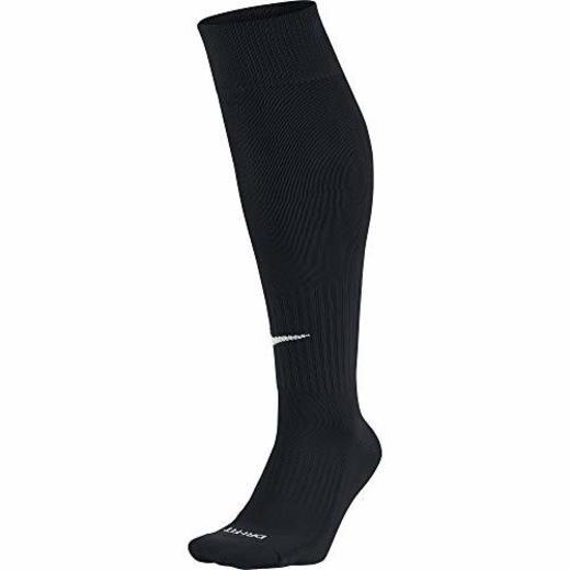 Nike Knee High Classic Football Dri Fit Calcetines, Unisex Adulto, Negro/Blanco, L