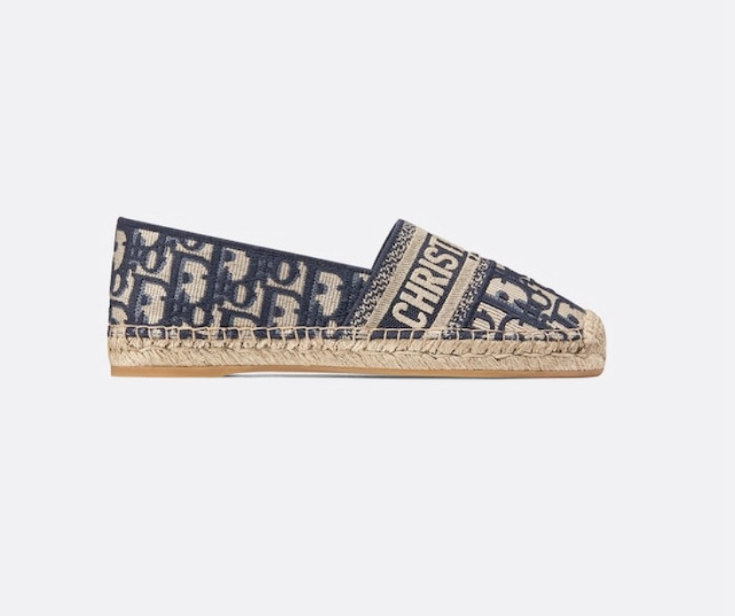 Product DEEP BLUE DIOR ESPADRILE