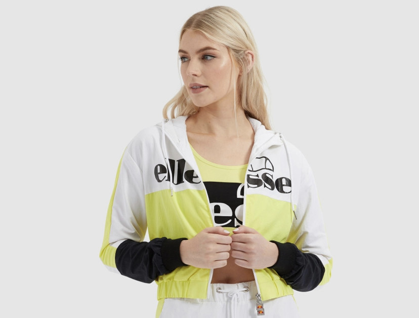 Social Deve cropped jacket white