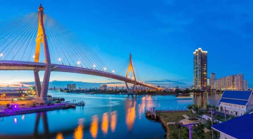 Lugar Bhumibol Bridge I