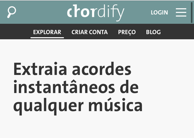 Chordify 🎸
