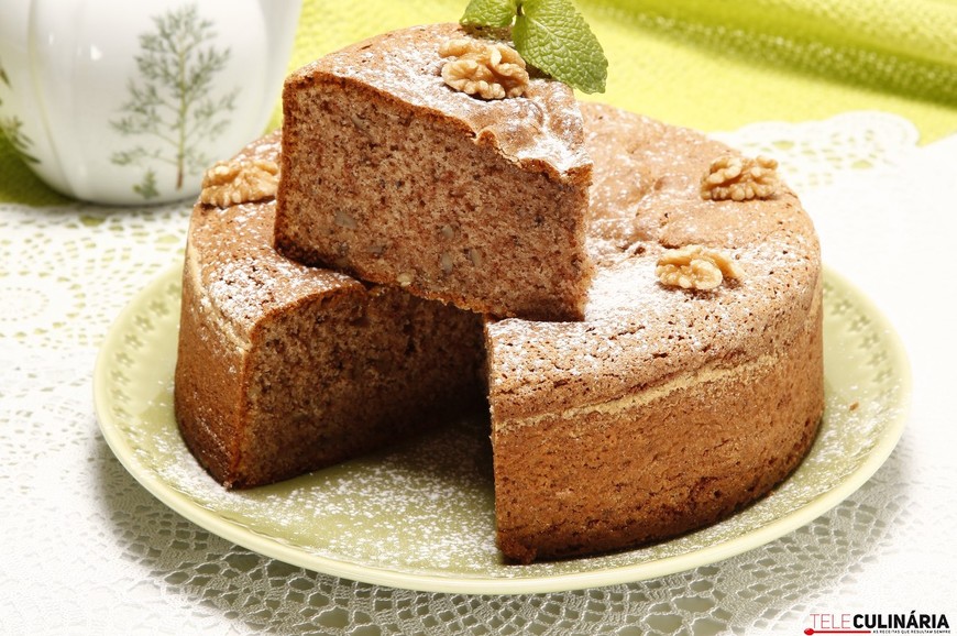 Bolo de noz 