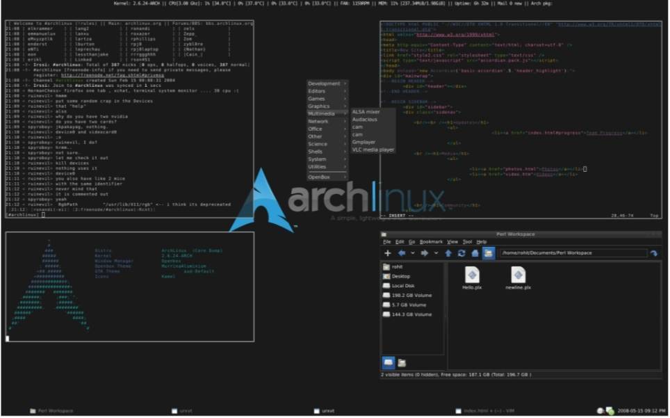 Fashion Arch Linux