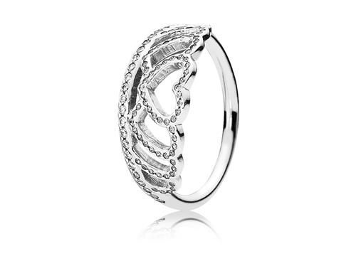 Anel hearts tiara 
