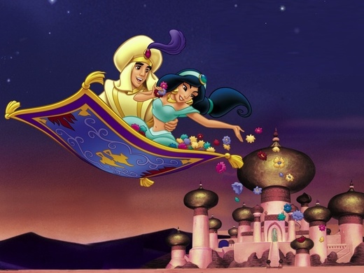 Aladdin e Jasmin