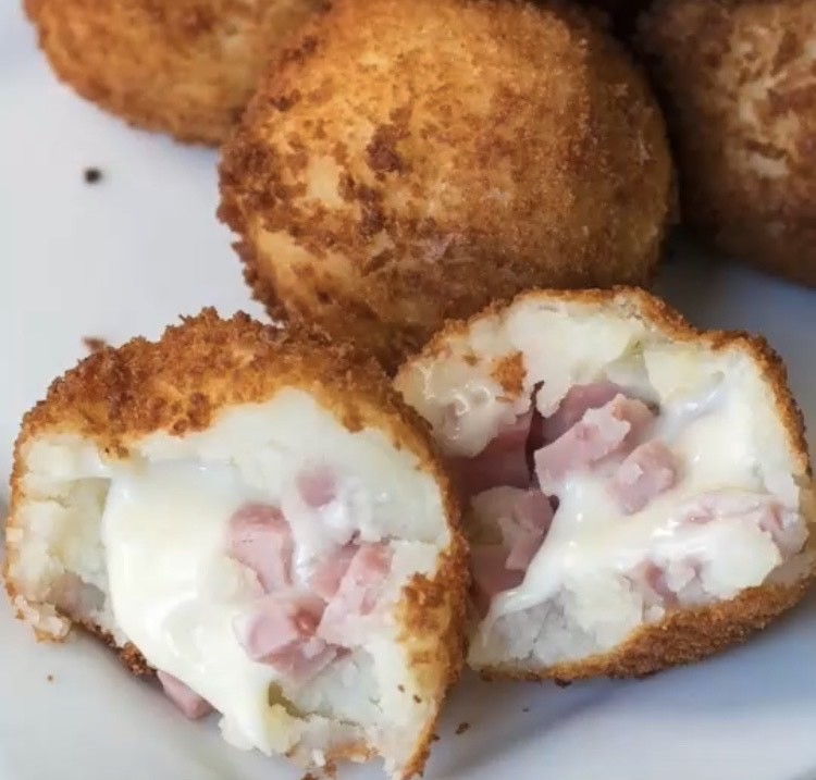 Fashion Croquetes de fiambre e queijo 