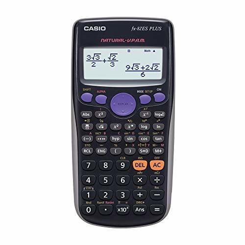 Casio Fx-82es Fx82es Plus Bk Display Scientific Calculations Calculator with 252 Functions