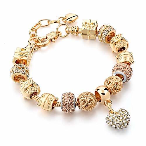 Belleza WUANNI Pulsera Estilo Pandora