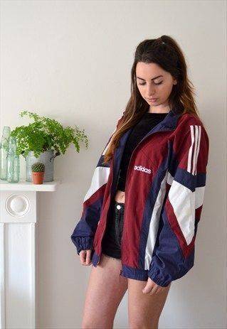 Fashion Vintage 90s jacket Adidas 