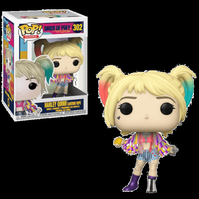 Moda Funko Pop! Birds of Prey: Harley Quinn Caution Tape - 302