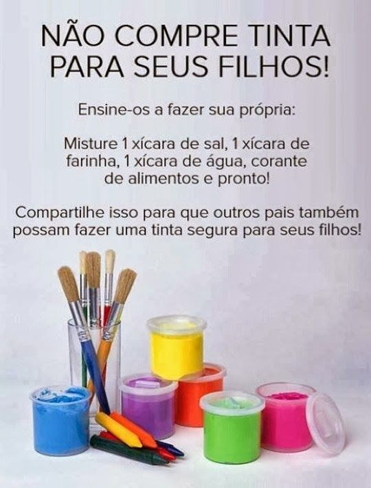 Moda Tintas caseiras 