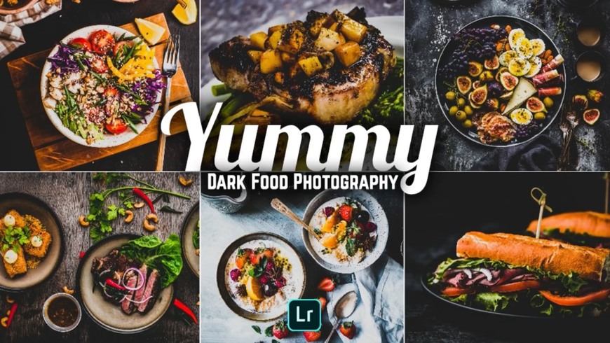 Moda DARK FOOD PHOTOGRAPHY 