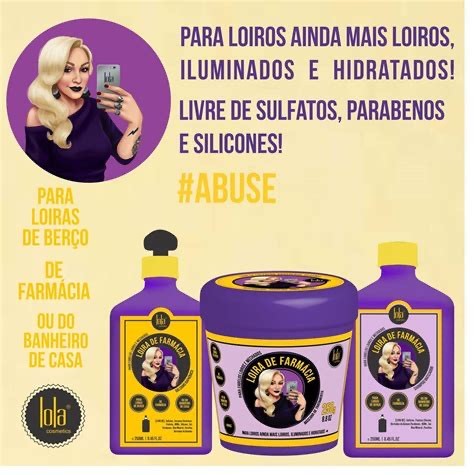 Fashion lola cosmetics- loira de farmácia 