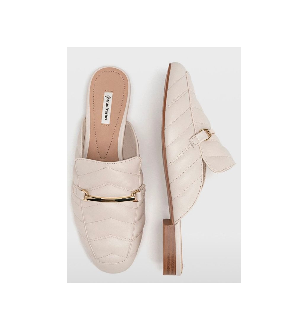 Product Mocassins mules acolchoadas com fivela 