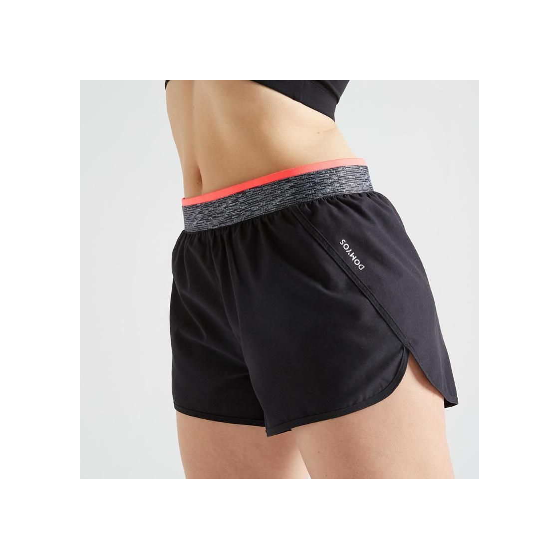 Product Calções Loose de Cardio Training Mulher 100 Preto DOMYOS 