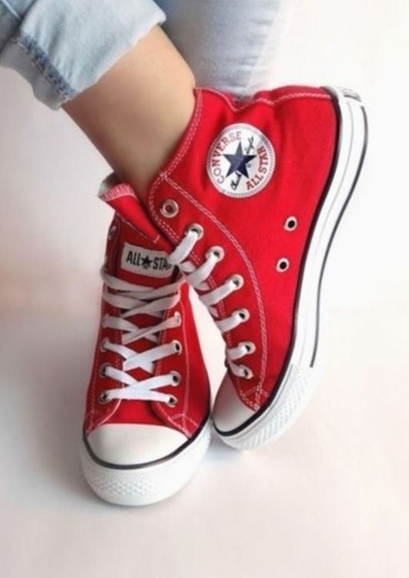 Converse All Star Red Boot