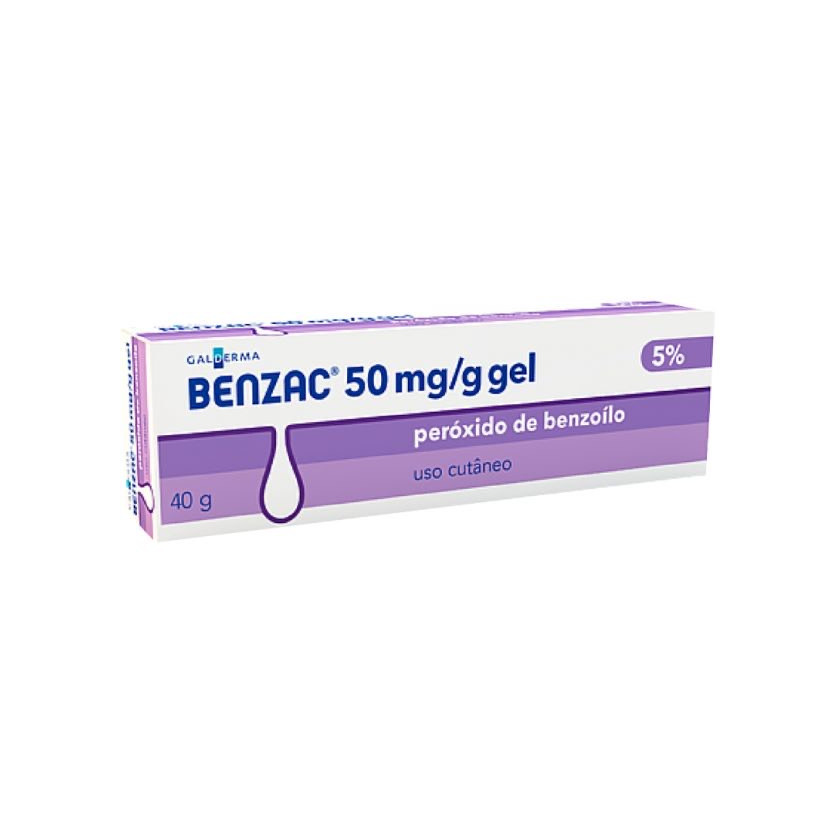 Product Benzac AC5 Gel de Rosto Tratamento do Acne 5% 40g