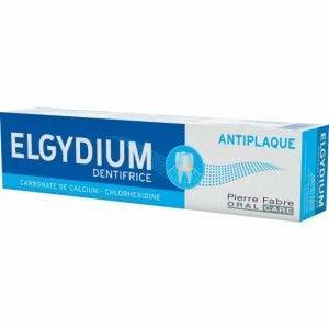 Lugar Tres Paquetes De ELGYDIUM Antiplaca Pasta de dientes x 75 ml/100 g