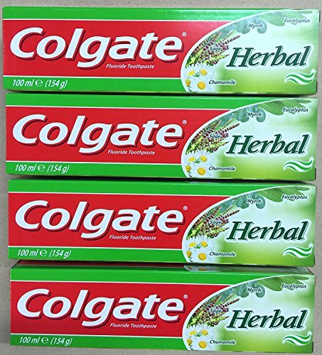 Lugar Colgate Crema Dental Herbal - Multipack De 4 Pasta De Dientes Con