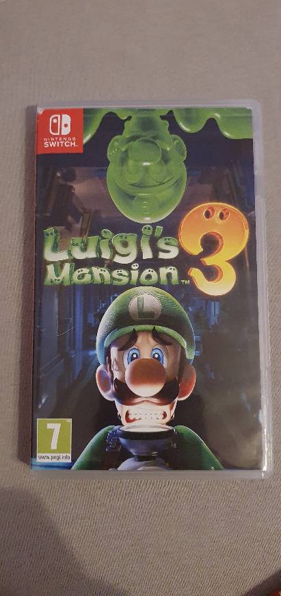 Moda Nitendo Switch    "Luigi's Mansion 3" 