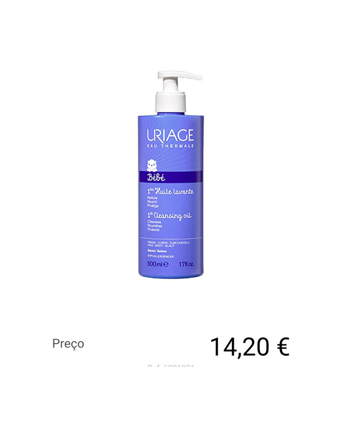 Products Uriage Bebé 1º Óleo Lavante
